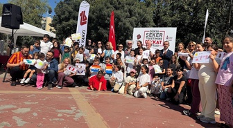 Dünya Şeker Tüketimine Dikkat Haftası'nda çocuklara sağlıklı yaşam mesajı verildi