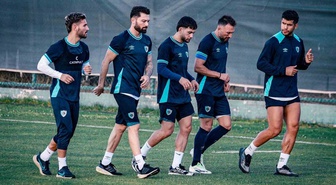 Erzurumspor FK, 5 günlük milli ara iznini bitirip antrenmanlara başladı