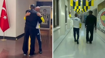 Hasret böyle bitti! Emenike ile İsmail Kartal bir arada