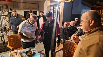 Karadeniz Ereğli'de asker kınası geleneği sürdü, Beytullah Yener dualarla uğurlandı