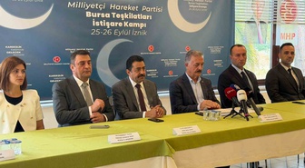 MHP Bursa teşkilatları İznik'teki kampta fon vurgunu iddialarını değerlendirdi