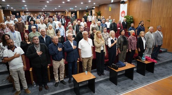 Polatlı'da 3. Gordion Arkeofilm Festivali'nde Cengiz Dağcı belgeseli gösterildi