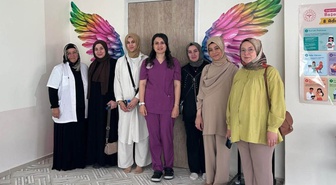 Sağlıklı Hayat Merkezi'nde anne adaylarına doğuma hazırlık eğitimi verildi
