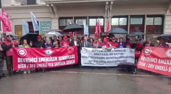 Samsun'da emekli sendikaları seyyanen ödemenin memur emeklilerine verilmesini istedi