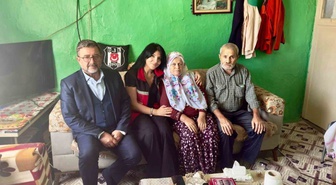 Şehit ailesine vefa ziyareti