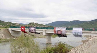 Sinop Durağan'da DSİ'nin taşkın projesinde Hacıoğlan-Yeşilkent Köprüsü açıldı