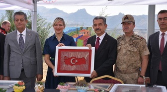Şırnak'ta Cudi Cup Tenis Turnuvası finalinde Arslan ve Germanova birinci oldular