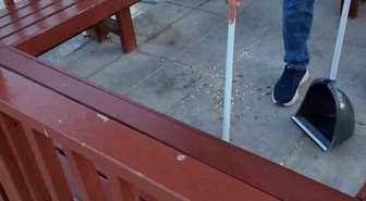 Tekirdağ Süleymanpaşa'da zabıta, çevreyi kirletenleri tespit edip çöpünü temizletti