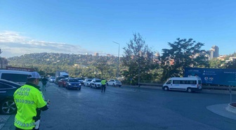 Bahçeşehir'de dronlu trafik denetiminde 83 araca 366 bin 38 lira ceza kesildi