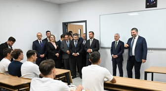 Bakan Yardımcısı İnan ve Vali Turan, Kırklareli OSB'de itfaiye birimini ziyaret etti