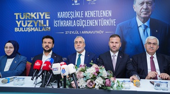 Çalışma ve Sosyal Güvenlik Bakanı Işıkhan, Arnavutköy'de konuştu: