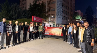 CHP Gençlik Kolları, okullardaki silahlı saldırılara MEB önünde eylemle tepki verdi