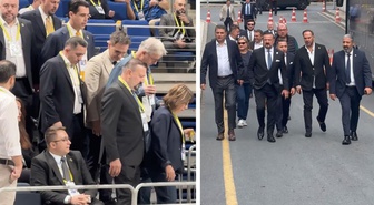Ekibi var kendisi yok! Fenerbahçe genel kuruluna damga vuran görüntü