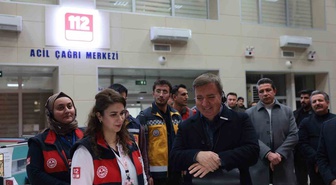 Erzincan, 112'de yüzde 9,60 asılsız çağrı oranıyla en düşük 5 il arasında yer aldı