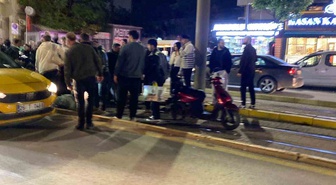 Eskişehir'de yaya yolun karşısına geçerken motosikletin çarpmasıyla ağır yaralandı