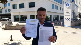 Ameliyattan uyanınca fark etti! Sağ kulağı yerine sol kulağına tüp takıldığını öne sürdü