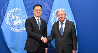 Han Zheng, BM Genel Sekreteri Guterres ile görüşerek çok taraflılık mesajı verdi