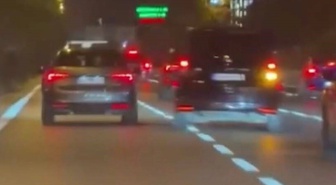 Kadıköy D-100'de makas atan sürücüye 110 bin lira ceza! Ehliyetine ve aracına 60 gün el konuldu