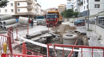 Keçiören Basınevleri'nde 1,5 yıllık altyapı çalışması doğal gazı kesti