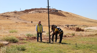 Şanlıurfa'da Karahantepe, amatör telsizle yaklaşık bin istasyona tanıtıldı