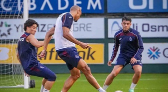 Trabzonspor, Samsunspor maçı hazırlıklarına 7 günlük iznin ardından başladı