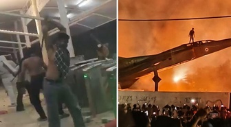 Üniversitede 'tecavüz' iddiası Hindistan'ı karıştırdı! Dükkanları yağmaladılar, uçağın üzerine çıktılar