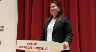Yeni Parti Edirne Merkez İlçe Başkanlığına Volkan Akgüngör 773 oyla yeniden seçildi