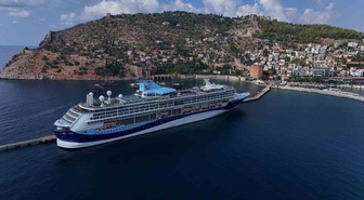 Alanya'da kruvaziyer turisti 2026'nın ilk 9 ayında 10 bin 476'ya geriledi