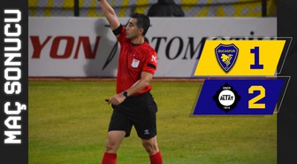 Altay'a 2-1 yenilen Bucaspor 1928, maç sonrası hakem İsmail Güzel'e yüklendi