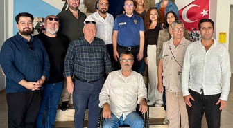 Bodrum Gazeteciler Cemiyeti, İlçe Emniyet Müdürü Gökmen'e hayırlı olsun ziyaret etti