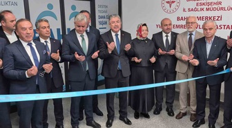 Eskişehir'de bağımlı hastalar için BAHAR Merkezi düzenlenen törenle açıldı