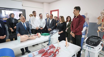 GAÜN Sağlık Hizmetleri MYO'da 6 programın laboratuvarları törenle hizmete açıldı