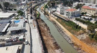 Hatay Valisi Masatlı, Asi Nehri Islahı kapsamında Ata Köprüsü çalışmalarını inceledi