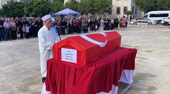 Jandarma Uzman Çavuş Mustafa Can'ın cenazesi Mersin Erdemli'de toprağa verildi