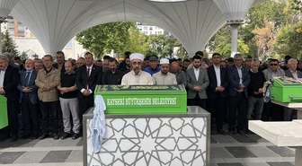 Kayseri Hacılar'da babasının kucağındayken üzerine kaya düşen çocuk toprağa verildi