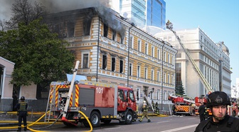 Kiev'de Bilimler Akademisi'ne Rus İHA saldırısında 1 kişi öldü, 4 kişi yaralandı