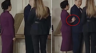 Melania Trump’la sohbet uzayınca eşinden dikkat çeken hamle