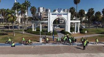 Mersin'de bağımlılıkla mücadele için Yeşilay ve Bisikletin Sultanları pedal çevirdi