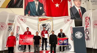 Mersin Erdemli'de 77 sporcunun katıldığı atıcılık kupasında madalyalar sahiplerini buldu
