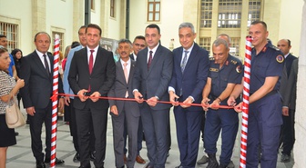 Mersin Tarsus'ta tutuklu ve hükümlülerin 198 eserlik sergisi açıldı