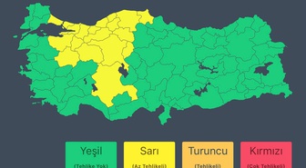 Meteoroloji 20 il için sarı kodlu uyarı yaptı, kuvvetli sağanak bekleniyor