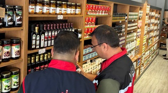 Niğde'de Gıda Güvenliği-1 operasyonu kapsamında sahte gıdalara ortak denetim yapıldı