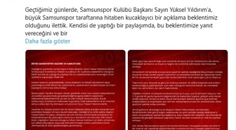 Samsunspor taraftar grupları, kulübün asıl sahibinin taraftar olduğunu vurguladı