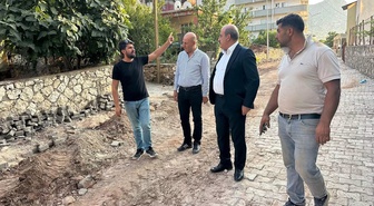 Siirt Eruh'ta doğal gaz şebeke çalışmaları yıl sonuna kadar tamamlanmak isteniyor