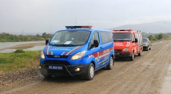 Tokat Erbaa'da 2 gündür kayıp epilepsi hastası için Kelkit Çayı'nda arama başlatıldı