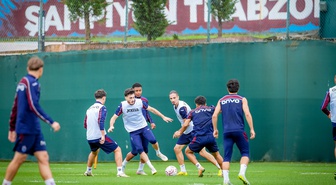 Trabzonspor, Samsunspor maçı hazırlıklarını Thomas Reis yönetiminde sürdürdü