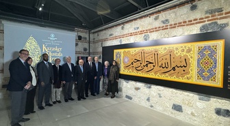 'Vefatının 150. Senesinde Hattın Efendisi: Kazasker Mustafa İzzet Efendi' sergisi açıldı