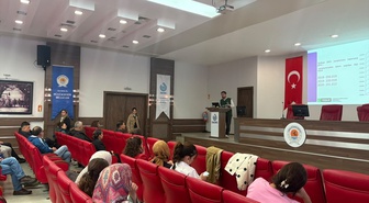 Yeşilay Samsun Başkanı Güneş, SASKİ personeline bağımlılık farkındalık eğitimi verdi