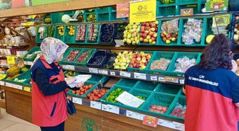 Afyonkarahisar'da market fiyatları TÜFİS kapsamında Tarım ekiplerince takip edildi