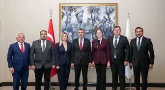 AK Parti Edirne heyeti, Bakan Tekin'e eğitim taleplerini iletti